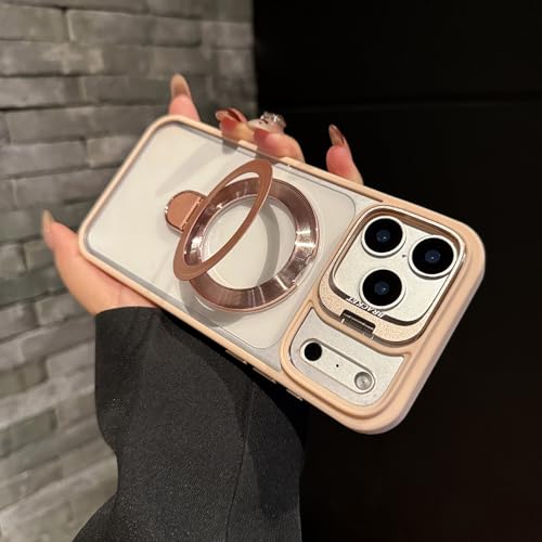 ��phone13 Pro Max �p �P�[�X TPU ���� ���ϖh�~ �X�^���h�@�\ Magsafe�Ή� �����Y�X�^���h�t�� iPhone 13 Pro Max�p�P�[�X �l�������ی� �ȃJ���[�t���[�� ���^ �y�� ������� �����Y�ی� �ϏՌ� �S�ʕی� �s��
