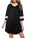 Ekouaer Sleepwear Womens Plus Size Pajama Short Sleeve Cotton Soft Loose Jersey Casual Slip Lingerie