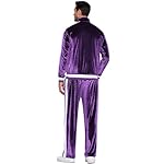 COOFANDY Mens Tracksuit 2 Piece Set Velour Sweatsuit Jogging Suits Full Zip Jacket Pants Outfits - Image 4