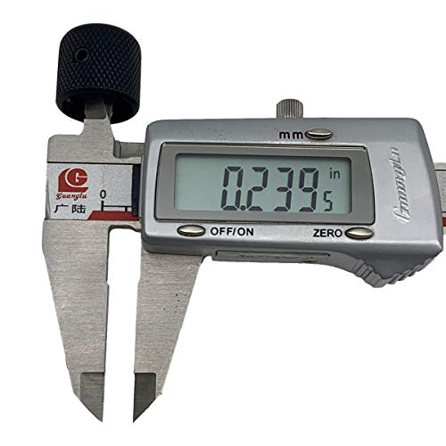 Kaish - Set Di 2 Pomelli Cromati Per Chitarra Telecaster, Colore: Bianco Perla - 6