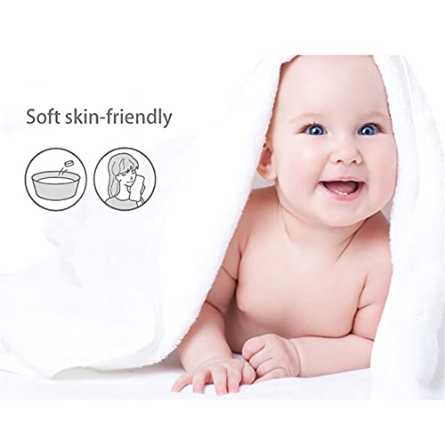 5 komprimierte Handtücher, Mini-Einweghandtücher, Baumwolle, biologisch abbaubare, saugfähige Baumwolltücher für Reisen… – Bild 4