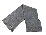 Michael Michael Kors Women`s Scarf and Hat 2 Piece Gift Set (Grey(539235C-052), One Size)
