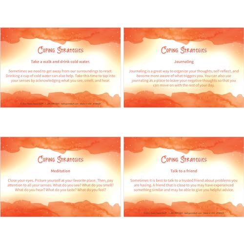 Image of Really Good Stuff Self Care Reflection Cards-Mindful Thinking
