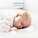 Dourxi Crib Mattress, Dual Sided Comfort Memory Foam Toddler Bed Mattress, Triple-Layer Breathable Premium Baby Mattresses for Infant and Toddler w/Removable Outer Cover - White&Blue