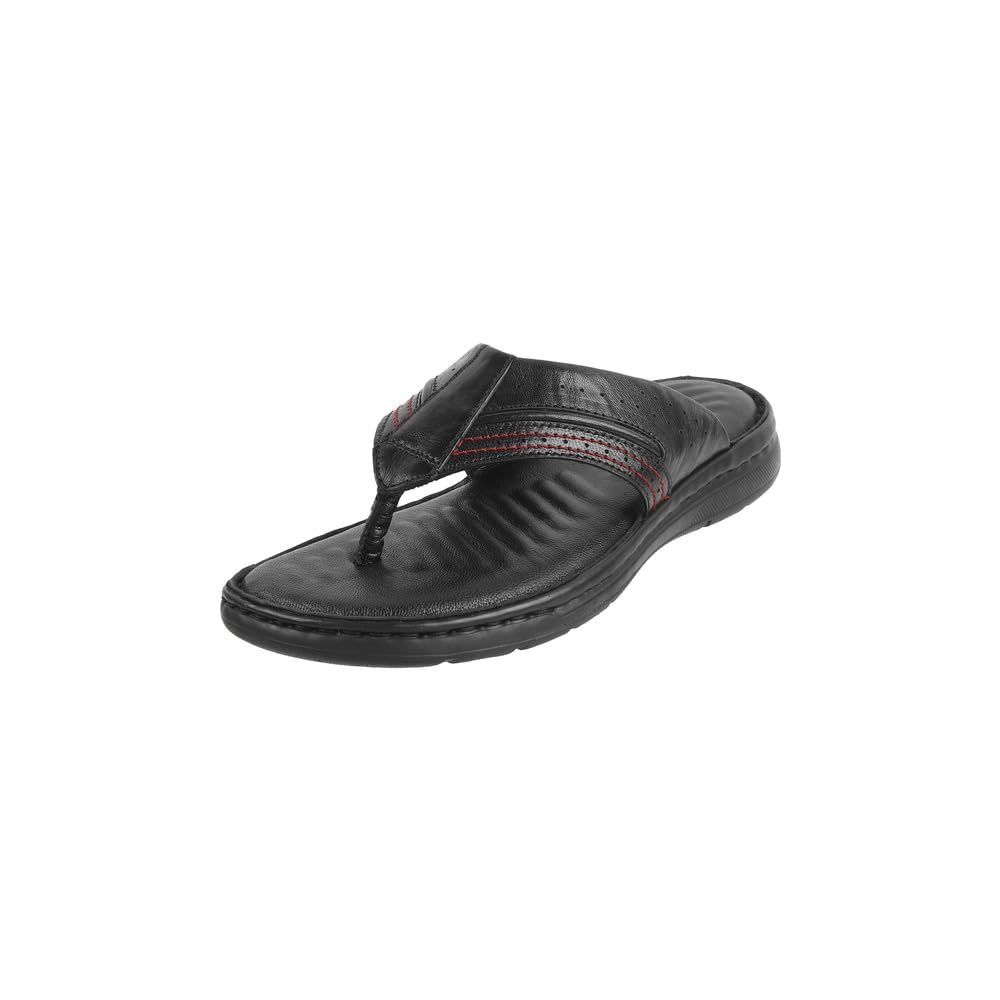 mochi Men Classic Leather Comfortable Slippers-picture-43