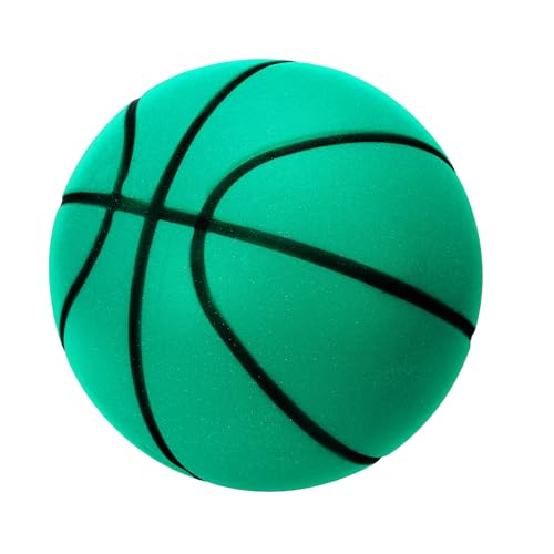 Balón de baloncesto silencioso de espuma de alta densidad con rebote físico sin aire