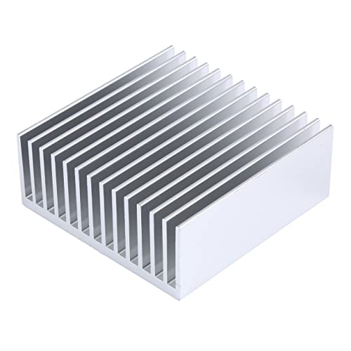 4Pcs 50Mm Heatsink Kit 50X50X20Mm Aluminum Heat Sinks, Cooler Heat Sink For Gpu, Led Light Cooling, Electronic Chip, Peltier, Chipset And Tec1-12705 Plates Diy Cooling Solutions #TOP4