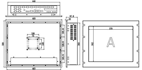 Ppc-1961Em 19 Inch Touch Industrial Tablet Pc Onboard J1900 Cpu And 14 Com Serial Port (Cpu J1900) #TOP2