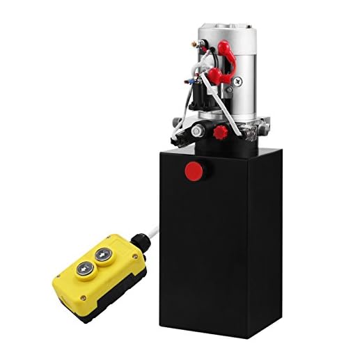 Autovictoria Bomba Hidraulica De Doble Efecto Bomba Hidraulica 12V Dump Trailer 6L Reservoir Controlado Remotamente ( 6L )