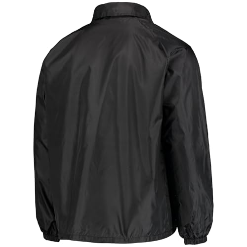 Image of Men's Royal Buffalo Bills Coaches Classic Raglan Full-Snap Windbreaker Jacket