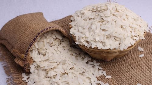 Mynatura Bio Reisflocken I Reis I Flocken I Pflanzlich I Naturprodukt I Müsli I Backen I Im Beutel (1000g)