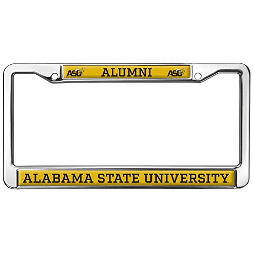 Alabama State University Alumni Full Size Standard License Plate Metal Frame