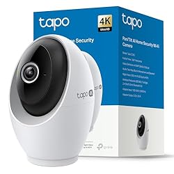Tapo C260 - Cámara de vigilancia WiFi Interior, Se...: 1. Captura cada detalle con resolución 4K 8MP y visión nocturna avanzada de hasta 12 m, ideal para proteger tu hogar con imágenes claras tanto de día como de noche. 2. Controla más área gracias al movimiento panorámico de 360° y 116° en vertical. La ...