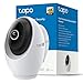 Tapo C260 - Cámara de vigilancia WiFi Interior, Seguridad doméstica, 4K 8MP 360°, detección AI, grabación Local/Nube, privacidad física, Zoom 18x, Seguimiento, Audio bidireccional, microSD