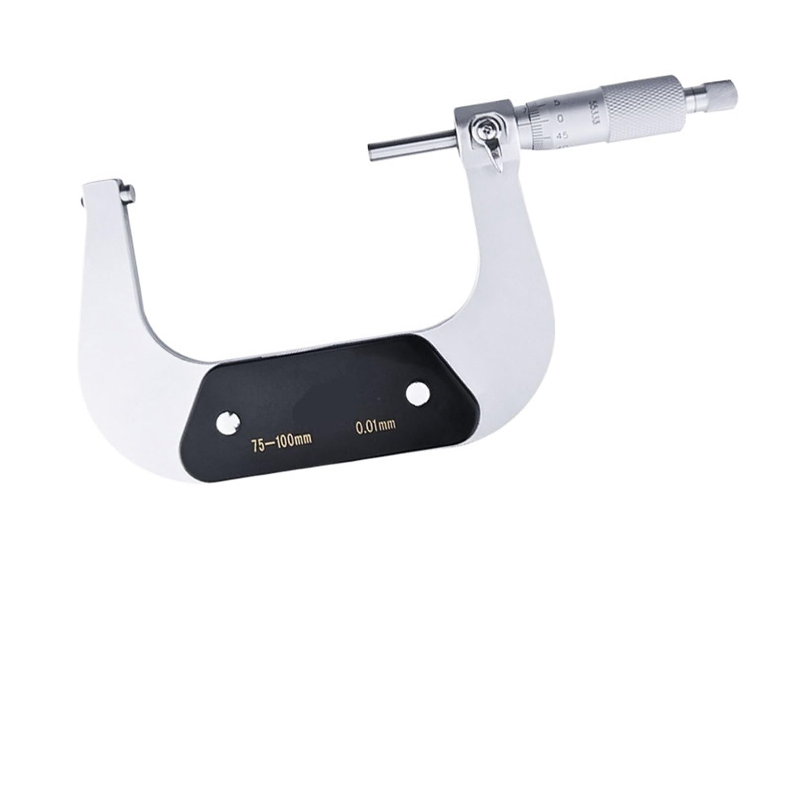 FQJYXWEWL Outside Micrometer Machinist Outside Micrometer 25-50mm 50-75mm 75-100mm 100-125mm 125-150mm 0.01mm(75-100mm(0.01mm))