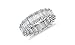 Emerald Cut Eternity Band Cz Ring - Beautifully Crafted Eternity Ring with Emerald Cut Cz Stones