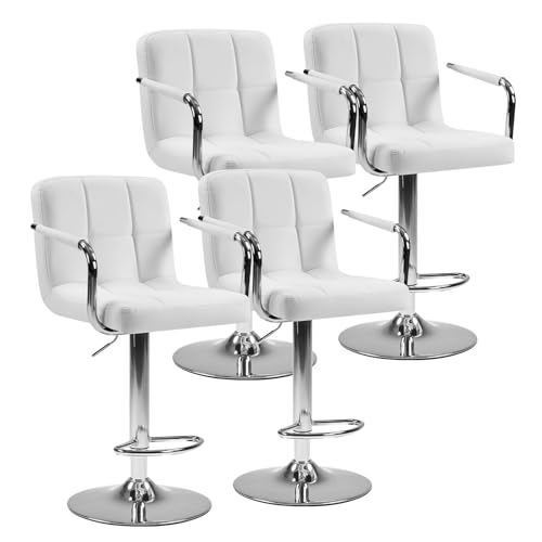 DUMOS Adjustable Swivel Bar Chairs