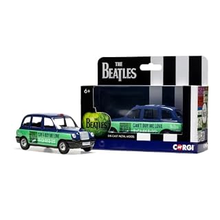 Corgi Diecast Model Cars – CC85935 The Beatles, London Taxi – ‘Can’t Buy Me Love’ – 1:36 Pre-Built Model Vehicles Toy, Classic Metal Die Cast Collectible, Auto Toys Models for Adults – Yellow - Les Beatles, Paul McCartney, John Lennon, RIngo Starr, George Harrison Corgi Diecast Model Cars - CC85935 The Beatles, London Taxi - 'Can't Buy Me Love' - 1:36 Pre-Built Model Vehicles Toy, Classic Metal Die Cast Collectible, Auto Toys Models for Adults - Yellow – Image 2