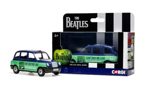 Corgi Diecast Model Cars – CC85935 The Beatles, London Taxi – ‘Can’t Buy Me Love’ – 1:36 Pre-Built Model Vehicles Toy, Classic Metal Die Cast Collectible, Auto Toys Models for Adults – Yellow - Les Beatles, Paul McCartney, John Lennon, RIngo Starr, George Harrison Corgi Diecast Model Cars - CC85935 The Beatles, London Taxi - 'Can't Buy Me Love' - 1:36 Pre-Built Model Vehicles Toy, Classic Metal Die Cast Collectible, Auto Toys Models for Adults - Yellow – Image 2