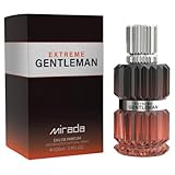 MIRADA Gentleman Extreme, Men's Eau de Parfum (EDP) 3.4 FL. Oz (100ml), Men’s Perfume with Notes of Sea Notes, Grapefruit, Lime, Mandarin Orange, Jasmine, Bay Leaf, Ambergris, Guaiac Wood, Oakmoss