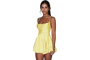 Satin Homecoming Dress for Teens