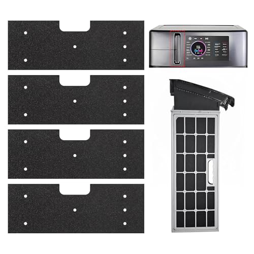 4 PCS WH01X35719 Lint Filter for GE Profile Washer Dryer Combo Hand Washable and Reusable Dryer Lint Filter Replacement for Models: PFQ97HSPVDS