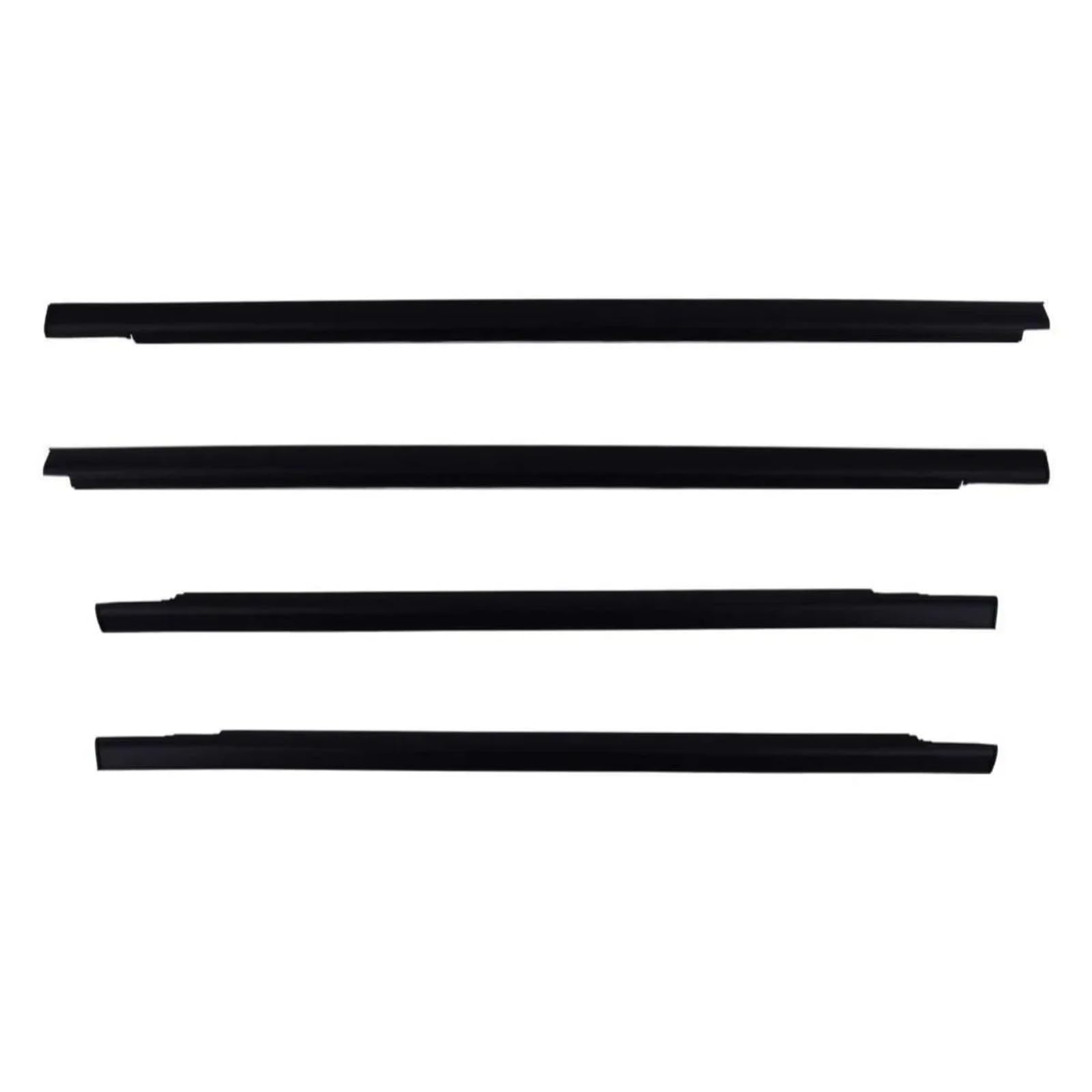 Glilar One Color Automotive Window Seals Compatible With Mitsubishi For L200 For Strada 4-Door K50 K60 K70 1996-2002 4Pcs Outer Window Weatherstrip Trim Seal Belt Mr144685