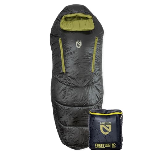 NEMO Equipment Forte Endless Promise Synthetic Sleeping Bag - Chimera/Birch Bud - Mens 35F/Regular Wide