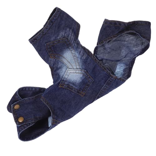 HANABASS 愛犬パンツ ペットの服 犬のアクセサリー 犬パジャマ 犬のおもちゃ 犬用冷却マット 子犬 犬のシャツ ペットベストジーンズ 犬用デニム服 デニム犬のベスト 犬のズボン