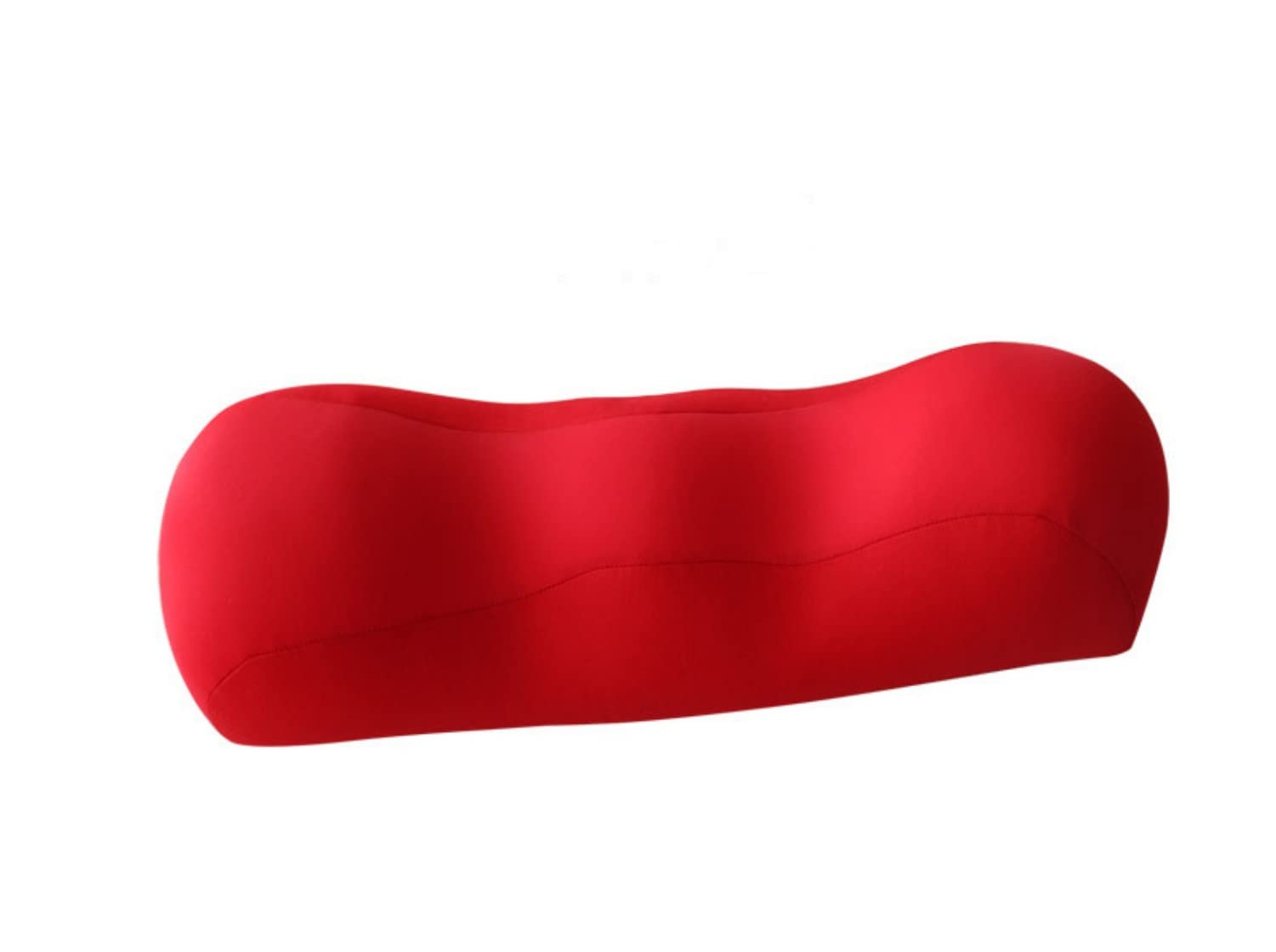 Bolster Pillow for Legs, Knees, Lower Back Memory Foam Pillow Semi Roll Pillow, Leg Rest Pillow, Leg Pillow for Hip Pain, Knee Pillow for Side, Back Sleepers, Knee Support Cushion Pillow Knee Pillow