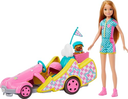 Niñas, Toy Barbie Vehículo para Muñecas Stacie al Rescate Go-Kart para niñas de 3 años en adelante
