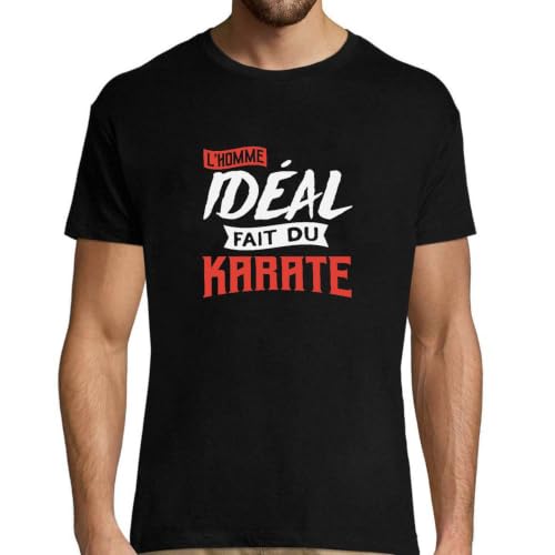 T-shirt homme karaté humour idéal pour un look décontracté au quotidien