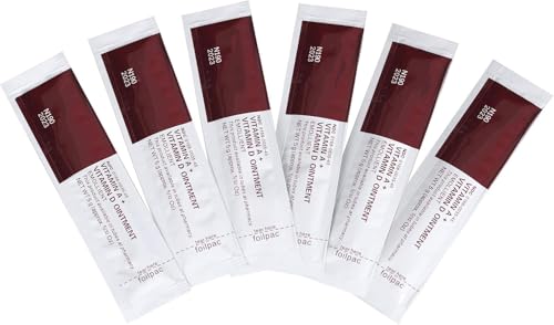 Tattoo Scar Repair Gel, 100Pcs Microblading Aftercare Ointment Vitamin A&D Anti-Inflammatory Anti Scar Cream for Makeup & Tattoo Healing Art Supplies