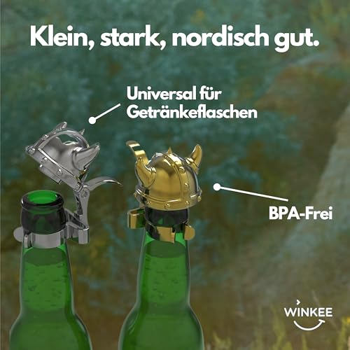 Bouchon de bouteille Viking pour éviter la bière éventée - 4
