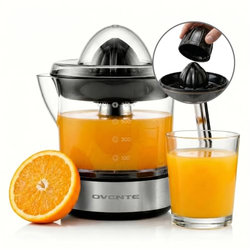 OVENTE Electric Citrus Juicer Machine with...