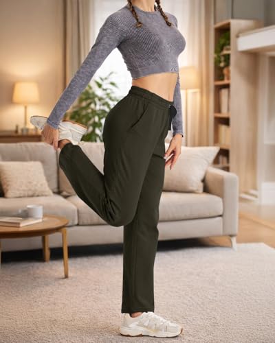 Pantalon de survêtement en coton ample résolvant le manque de confort XL