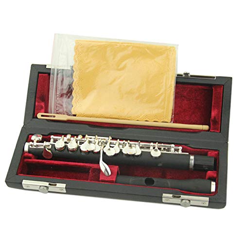 Amazon | freneci ウッドケースドライバー付きCフルート楽器の銀