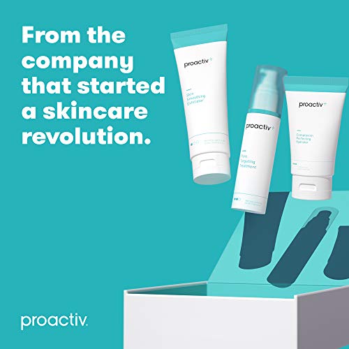 Proactiv+ 3 Step Advanced Skincare Acne Treatment - Benzoyl Peroxide Face Wash, Salicylic Acid Exfoliator For Face And Pore Minimizer - 30 Day Complete Acne Skin Care Kit #TOP6
