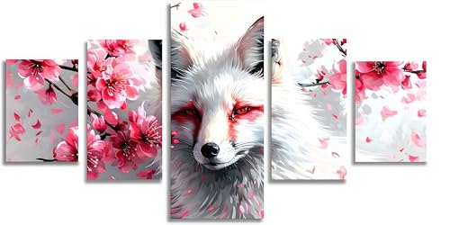 Animaux diamant painting de salon grand format 150x75cm