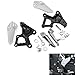 TCMT Front Driver Footrest Foot pegs Brackets Kit Fit For Kawasaki Ninja ZX-4R ZX-4RR 2023-2025 ZX-25R 2020-2025 Replace For 35063-1486-18R/35063-1487-18R