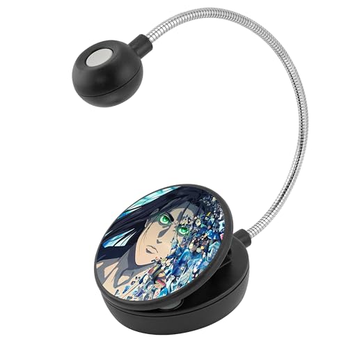 WITHit Clip On Book Light – Dimmable LED Reading Light for Books and eBooks, Reduced Glare, Portable, Cute Bookmark Light for Kids & Adults, Batteries Included (Eren Pathways, Attack on Titan)
