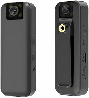 ElektroWelt Electro 4G SIM Full HD Body Camera Video Audio Recording,Night Vision Pocket Security Camera (64 GB, 1 Channel) Price In India