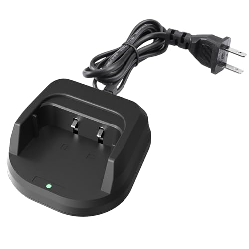 SAMCOM FPCN10A Radio Walkie-Talkie Desktop Battery Charger Base with Indicator Light for FPCN10A Two Way Radios