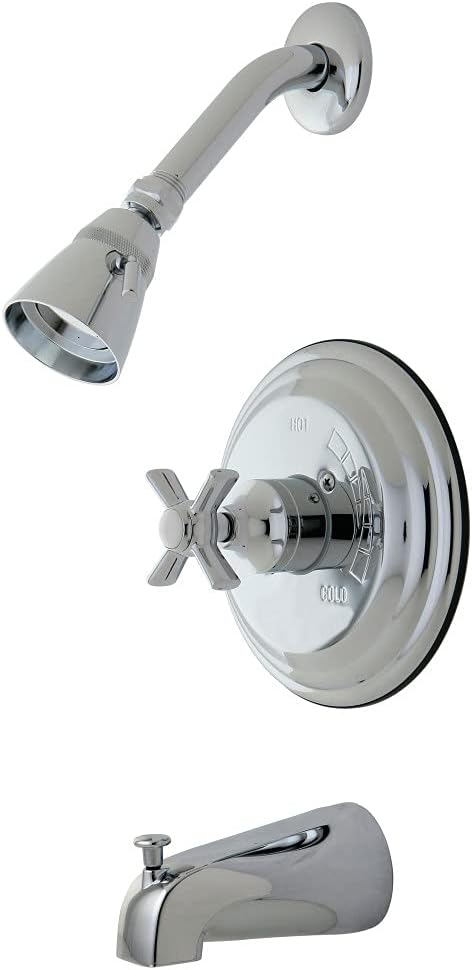 KINGSTON BRASS KB2632ZX Millennium Tub and Shower Faucet, Polished Brass