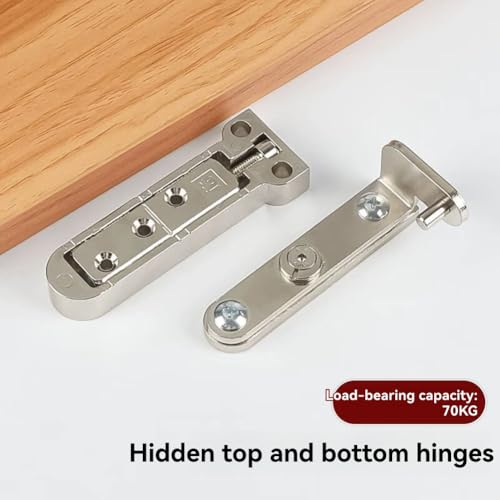 Charnière en bois cachée réglable et robuste pour porte de chambre moderne - 4