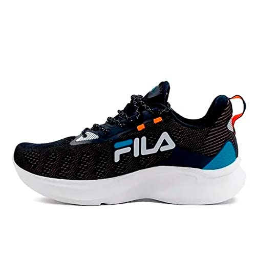 Tênis Racer For All, FILA, Masculino, Marinho/Azul/Branco, 41