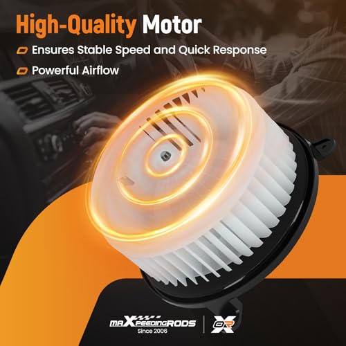 Image of maXpeedingrods HVAC Heater Blower Motor W /Wheel 700298 Fits for Toyota Sequoia 2008-2020, for Toyota Sienna 2011-2018# 87103-0C051 87103-0C050 75050 PM4055