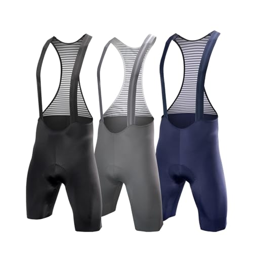 Pantalones cortos de ciclismo para hombre, pantalones cortos de ciclismo para hombre, pantalones cortos de ciclismo para mujer, Negro, 54