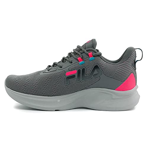 Tenis Fila Racer For All, Feminino, Azul Claro/Marinho/Prata, 34