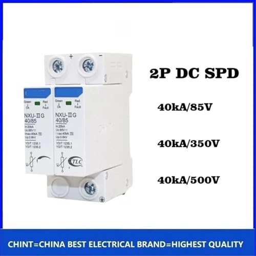 Parafoudre instantané NXU Switch 2P 40KA 500V parasurtenseur DC SPD